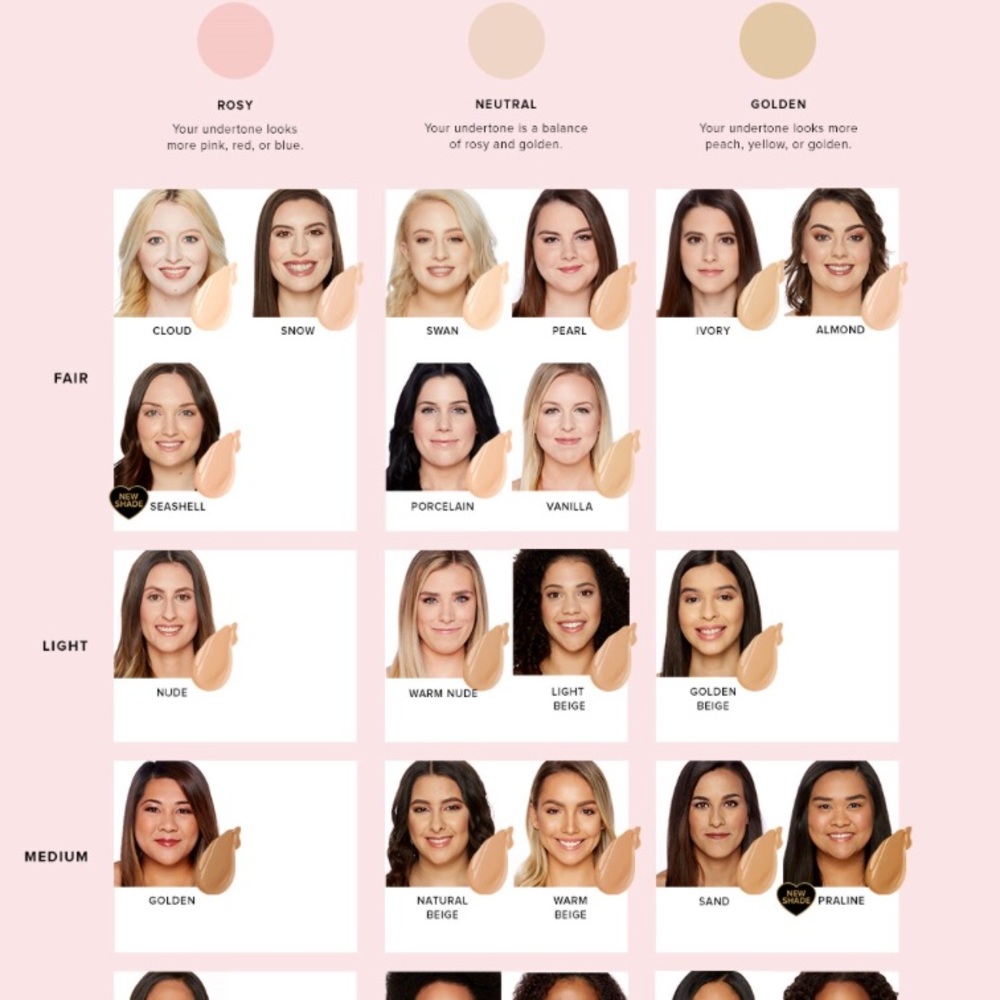 Too faced BTW sample packets (25) Light Beige